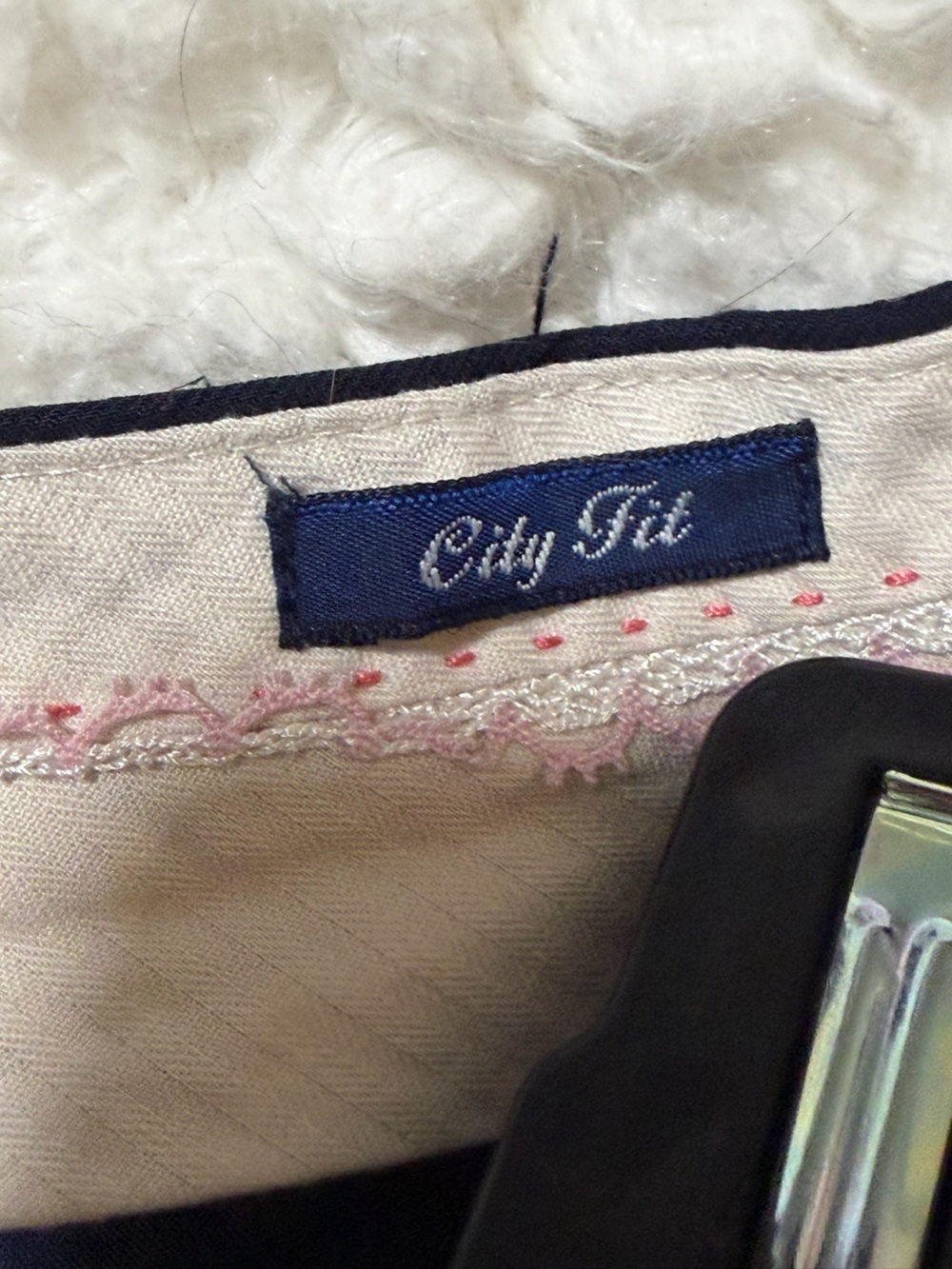 J. Crew city fit Navy Boot-Cut Dress Pants - Picture 5 of 5